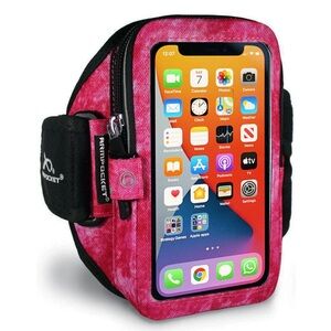 Universal Pink Armband Phone Holder